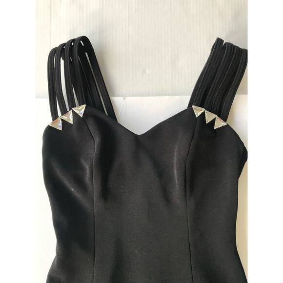 Joseph Ribkoff Black Bodycon Dress Size 8 - Picture 7 of 10